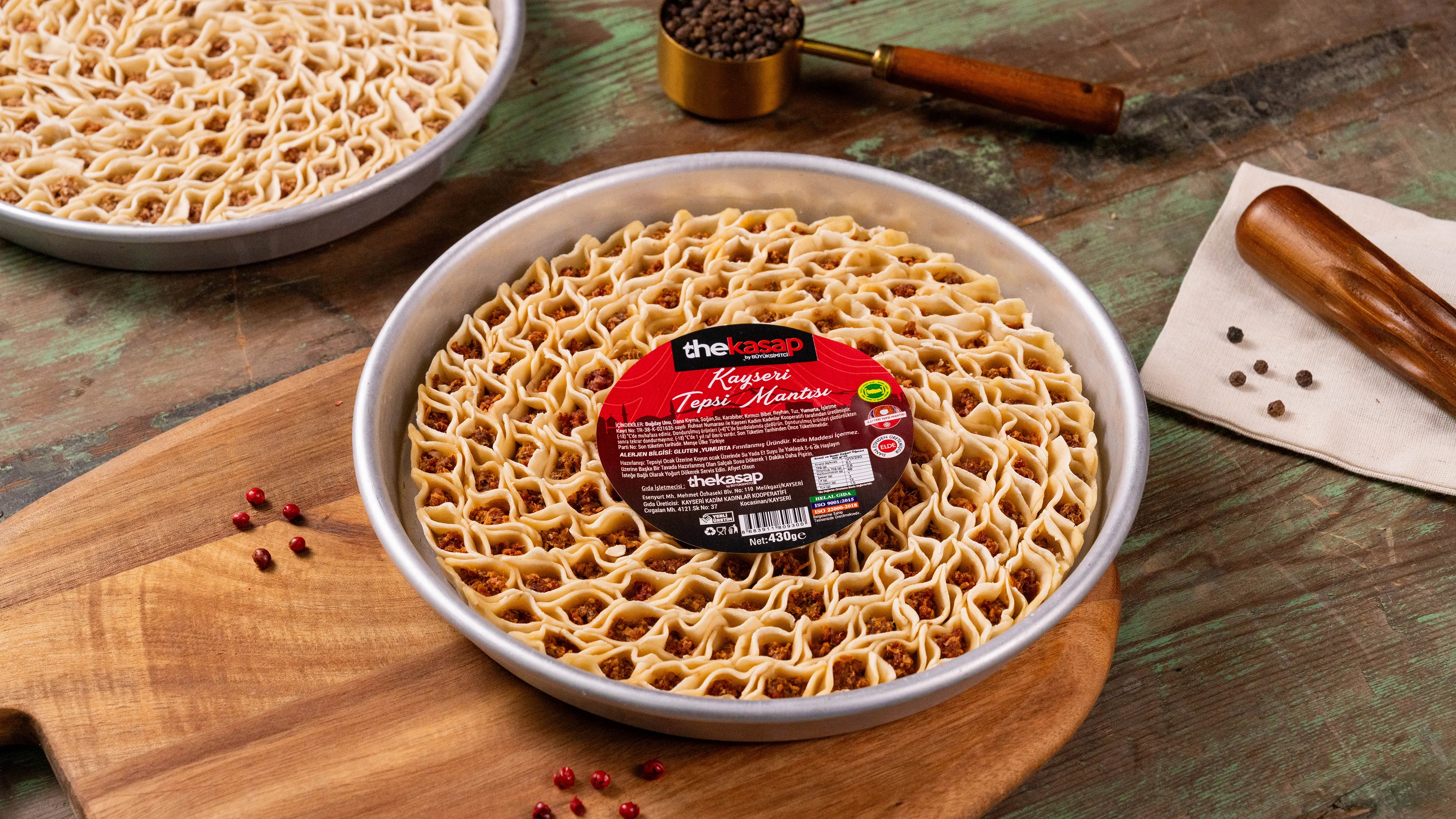 The Kasap Tepsi Mantısı 430gr