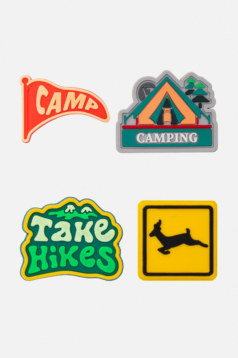 Camp Unisex Renkli 4'lü Terlik Süsü