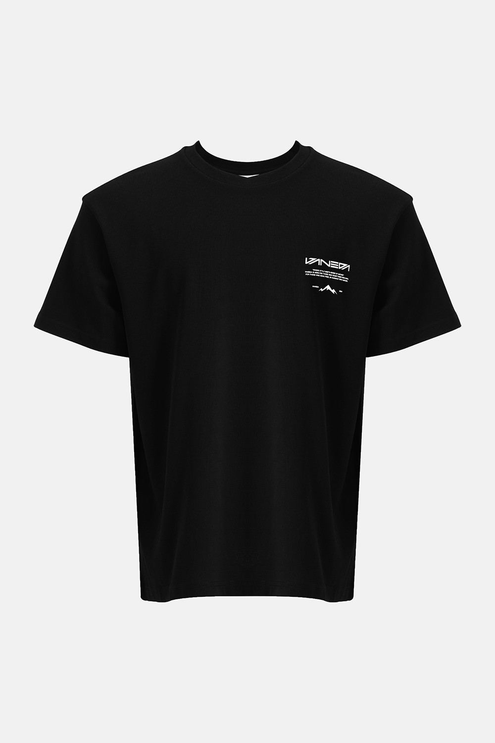  OVERSIZED FIT NEXT UNISEX TSHIRT BLACK