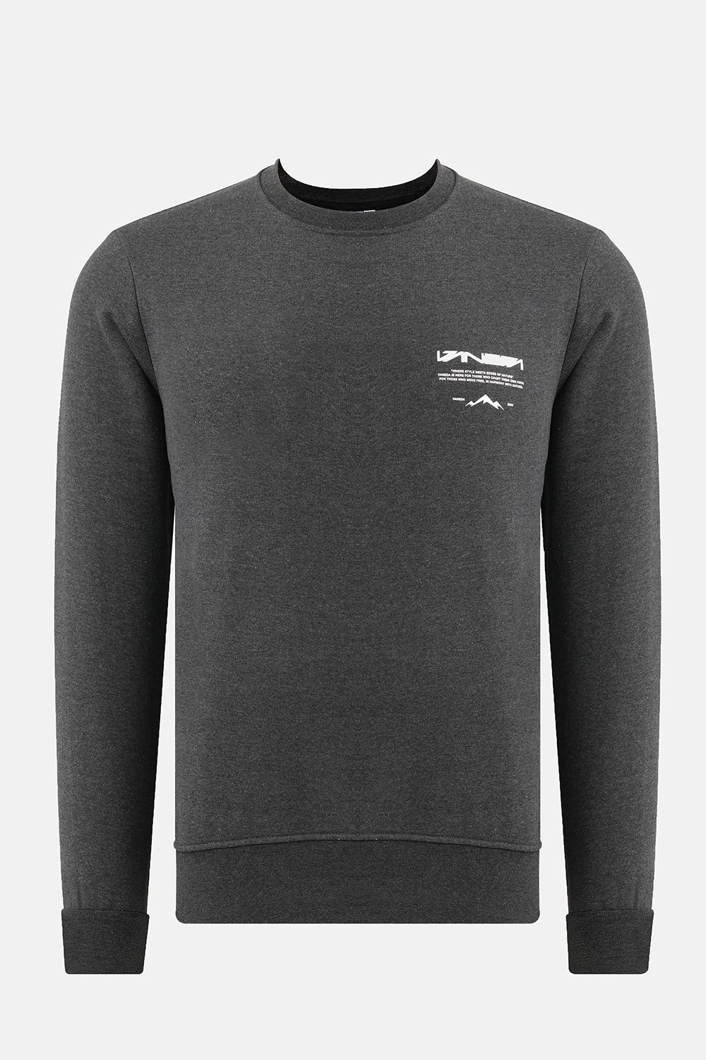 Crew Neck Regular Fit Next Unisex T-Shirt Anthracite