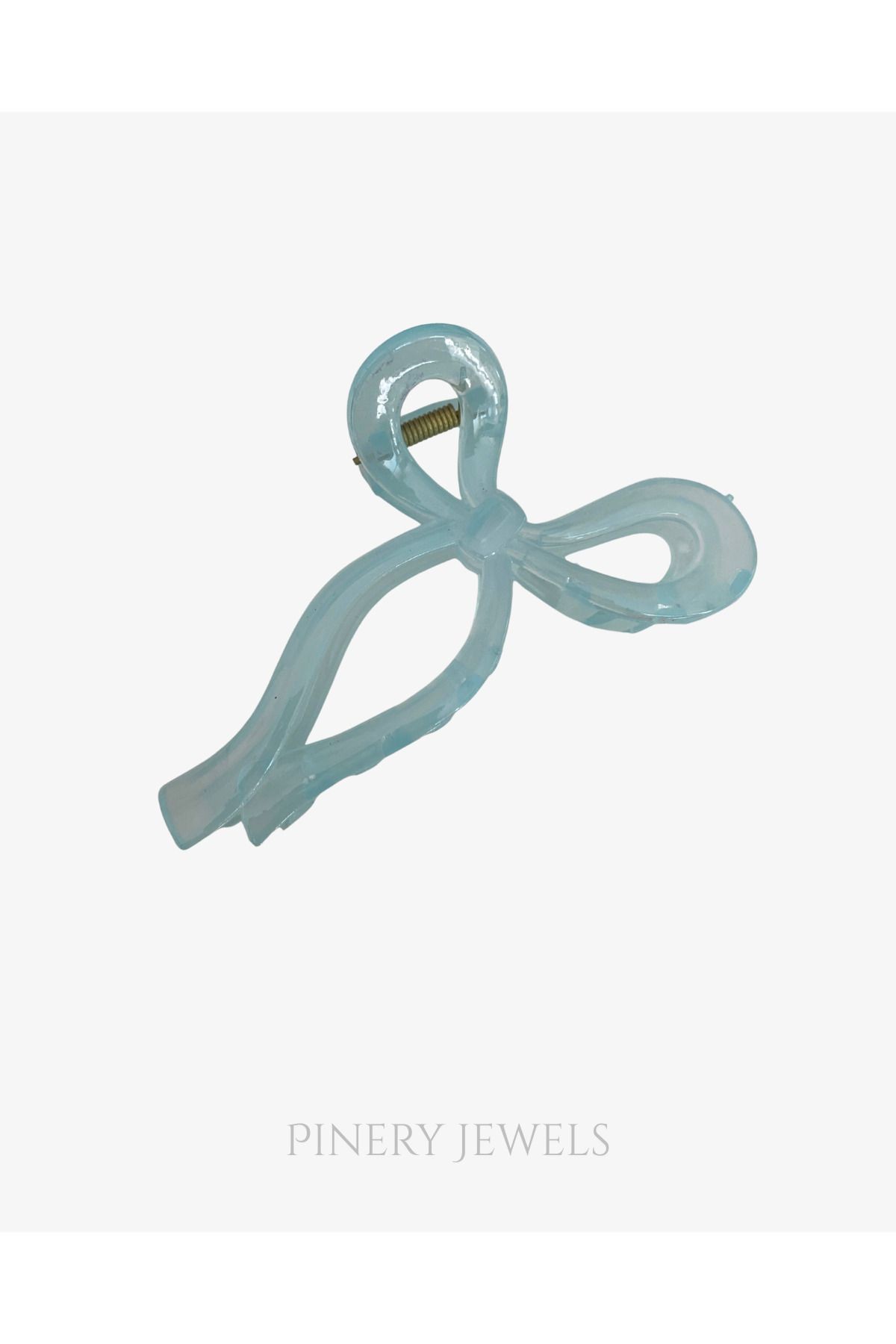 Büyük Boy Fiyonk Renkli Mandal Toka 11 Cm