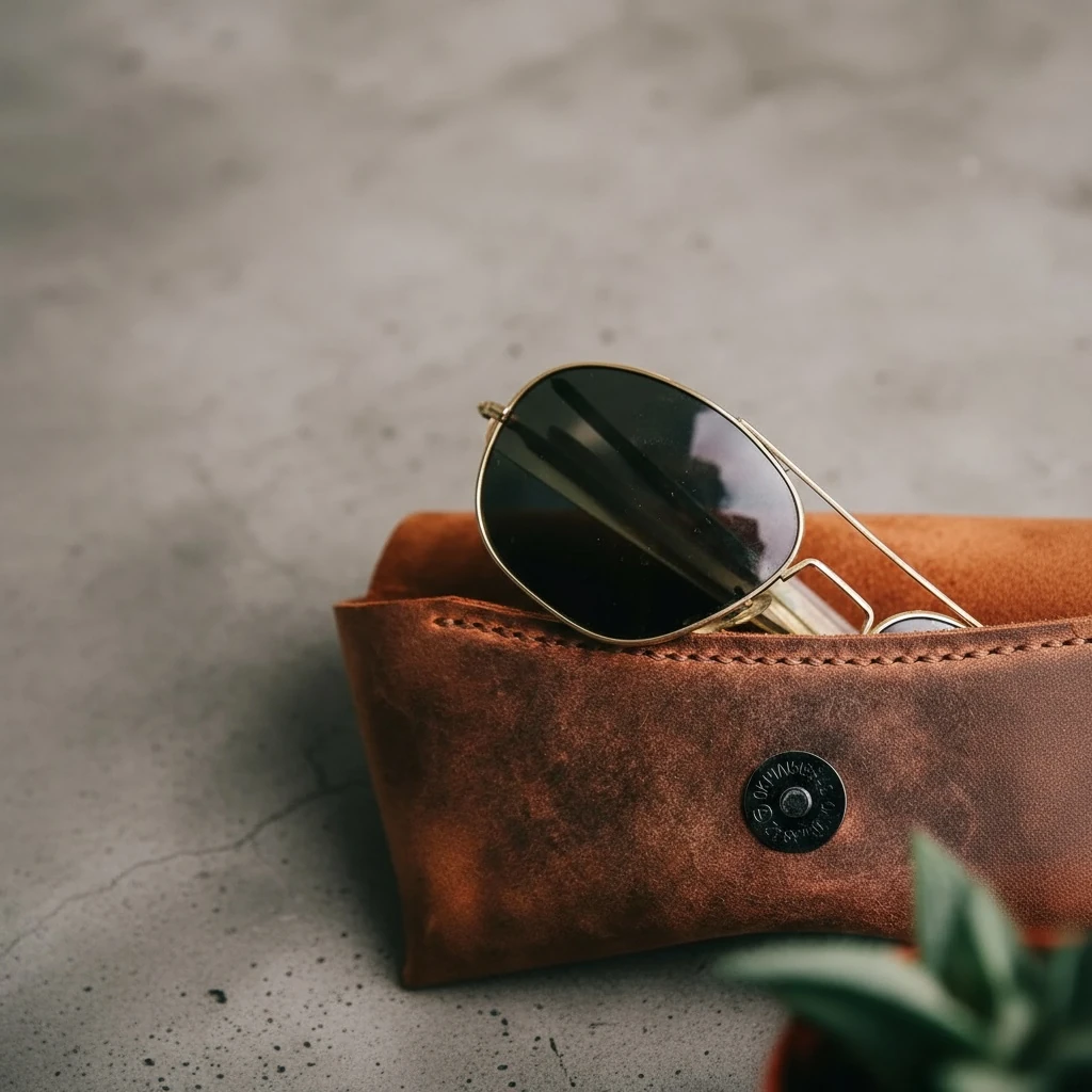 LAODİKYA - Deri Gözlük Kılıfı