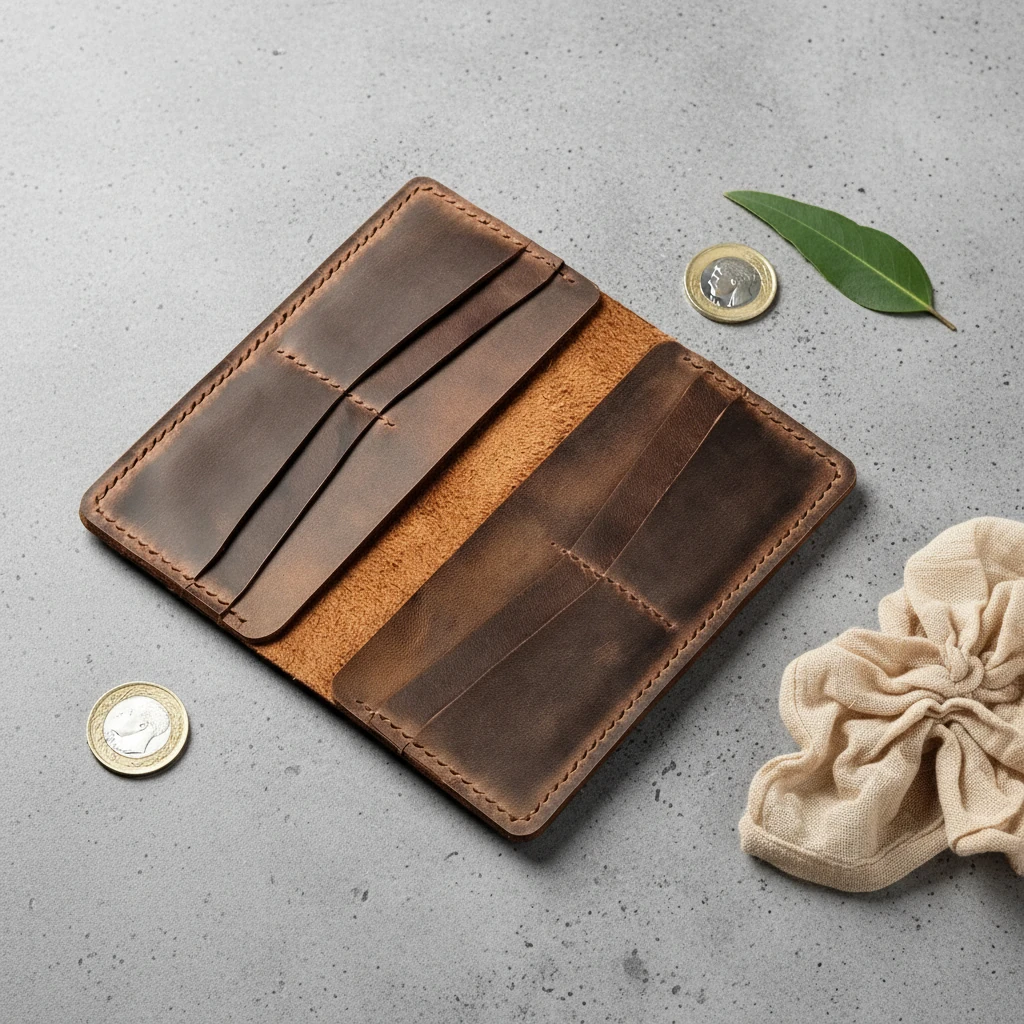 KAPADOKYA - Deri Uzun Cüzdan