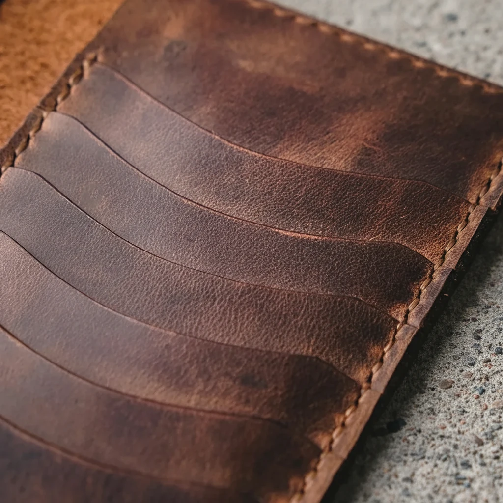 ZEUGMA - Deri Dikey Cüzdan