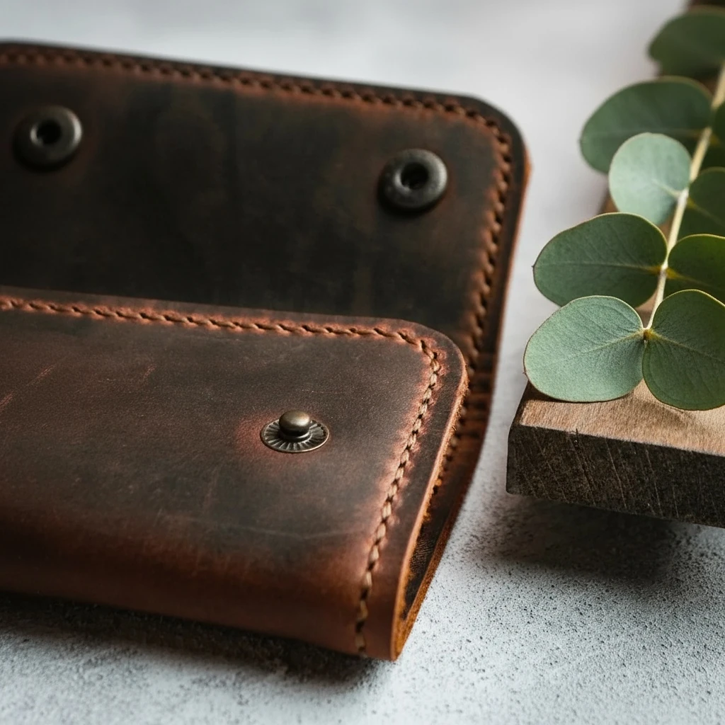 MİNDOS - Deri Retro Anahtarlık & Kartlık