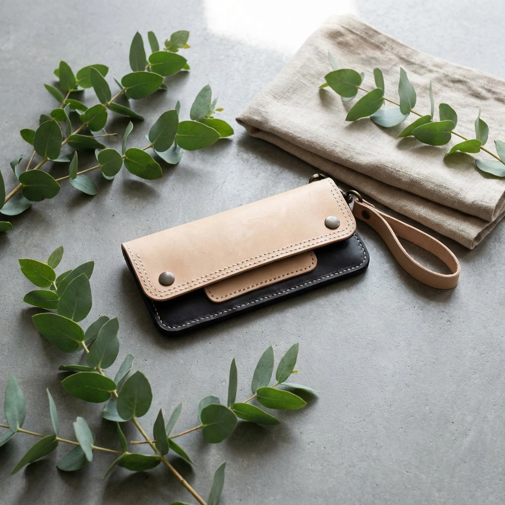 LABRANDA - Exclusive Deri Telefonlu Cüzdan