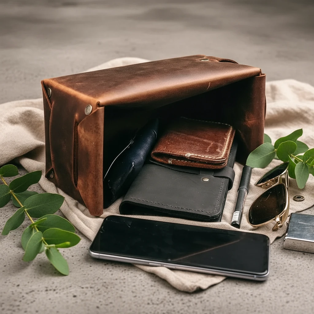 TOROS - Deri Dikişsiz Organizer Kutusu main variant image