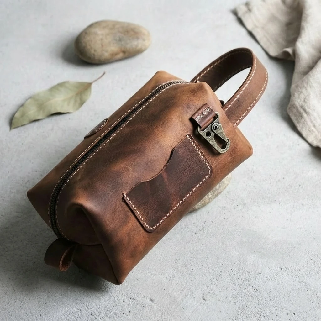 PARİON - Deri Çok Yönlü Organizer Çanta