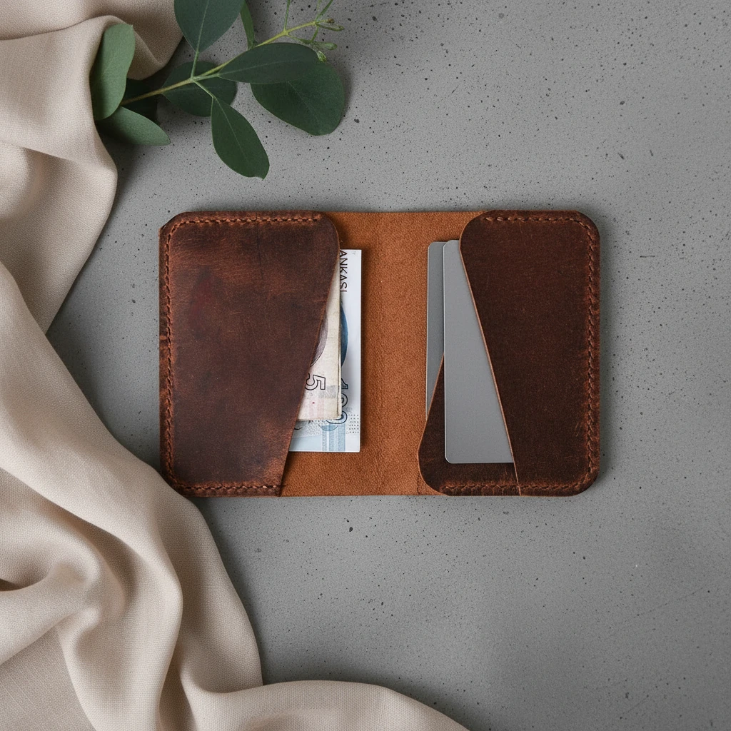 DALYAN - Deri Minimalist Cüzdan (Slim) main variant image