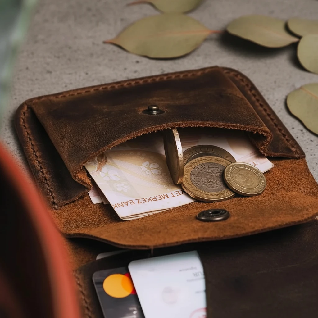 SARDİS - Deri Kompakt Cüzdan