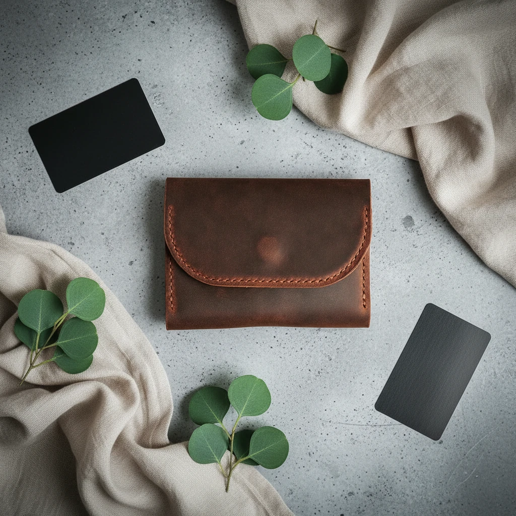 LİMYRA - Deri Mini Cüzdan