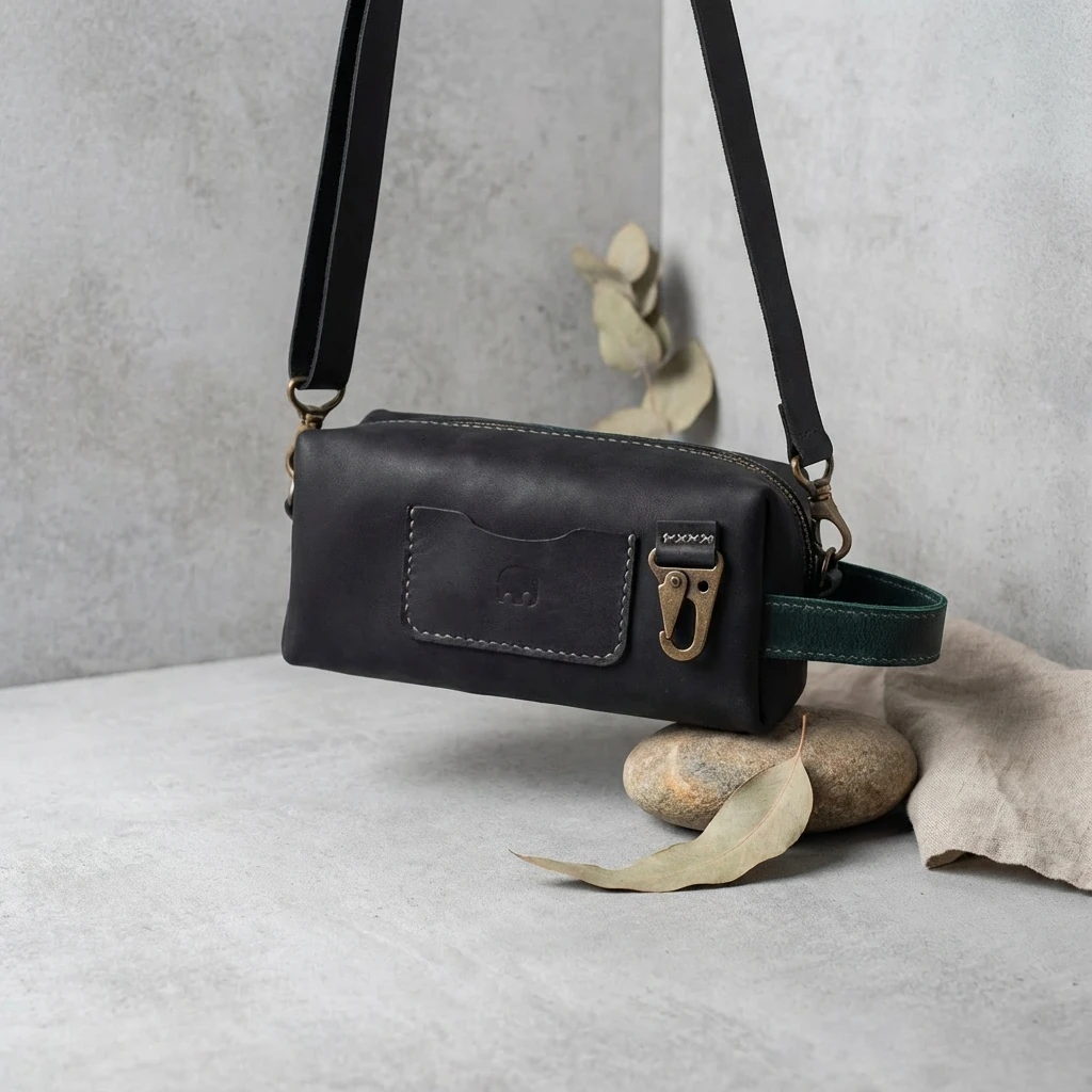 PARİON - Deri Çok Yönlü Organizer Çanta