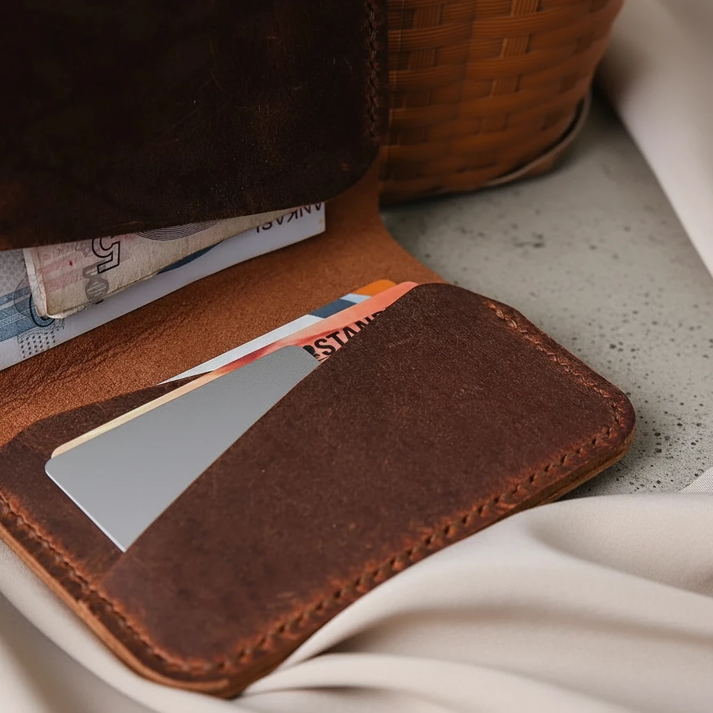DALYAN - Deri Minimalist Cüzdan (Slim)