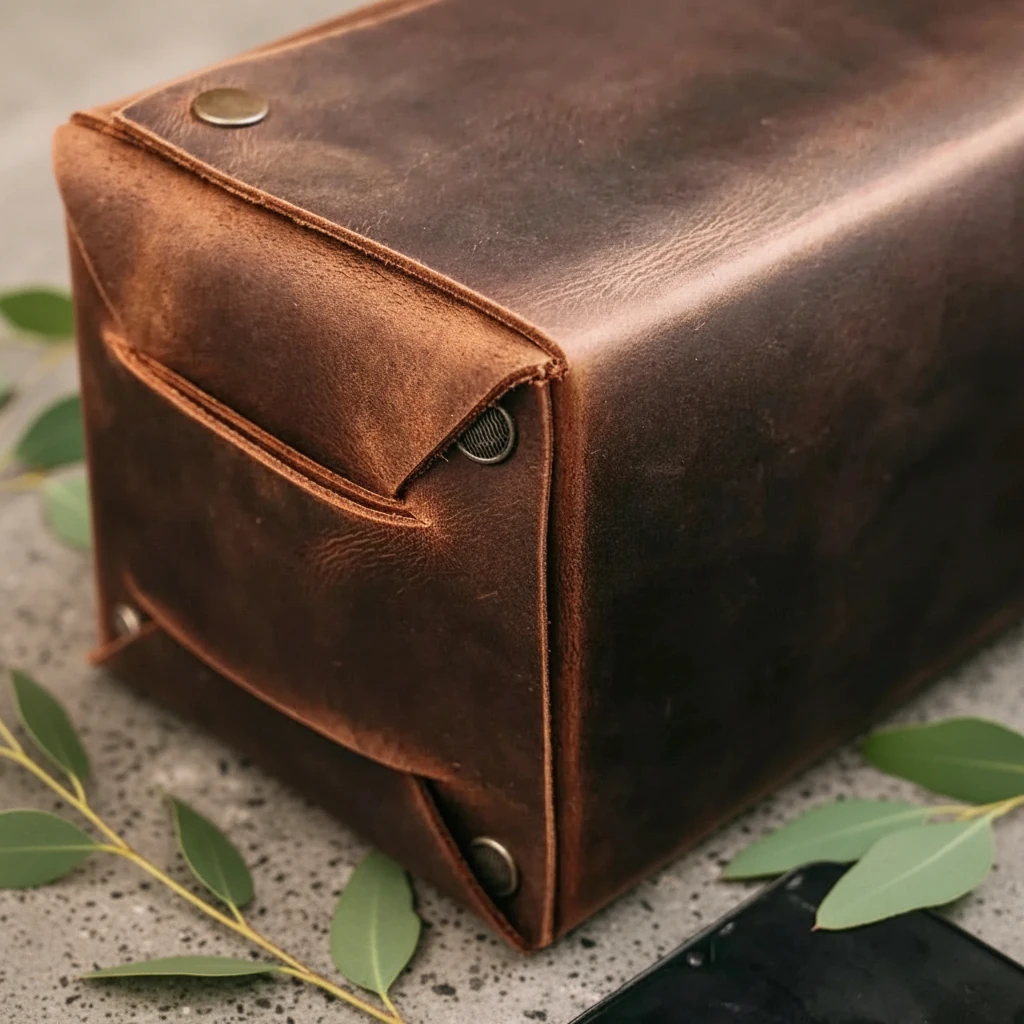 TOROS - Deri Dikişsiz Organizer Kutusu