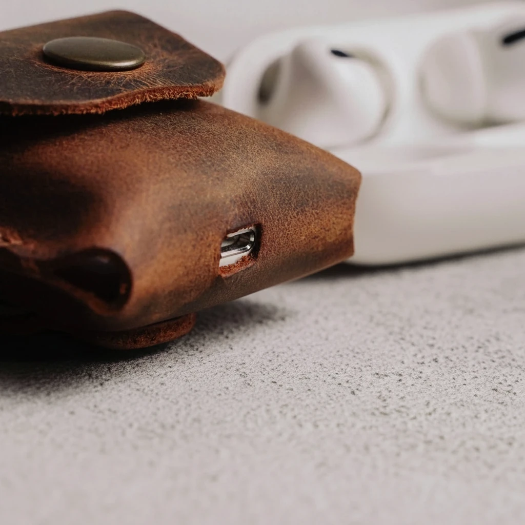 ASOS - Deri AirPods Pro Kılıfı