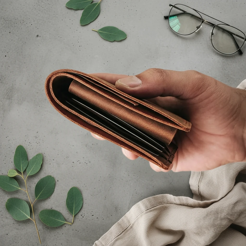 SELGE - Deri Klasik Bifold Cüzdan