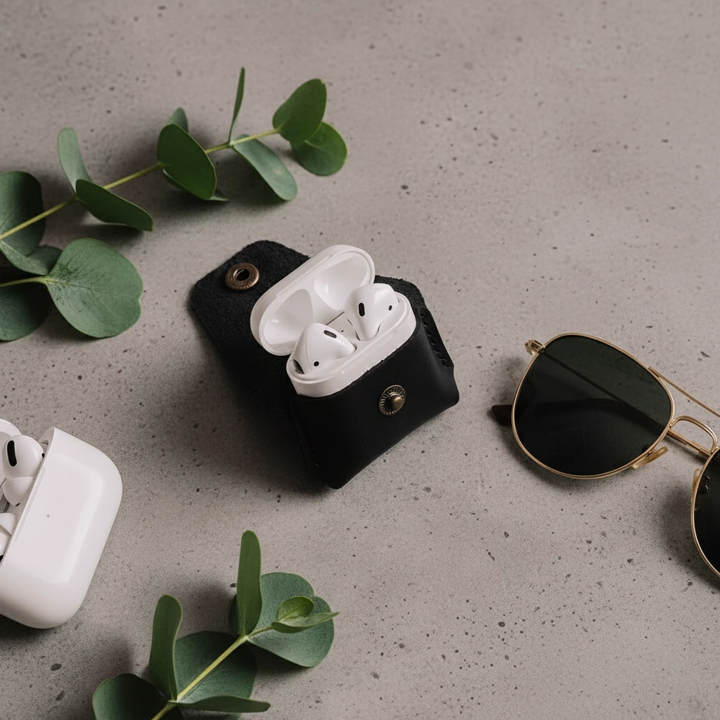 ASOS - Deri AirPods Pro Kılıfı