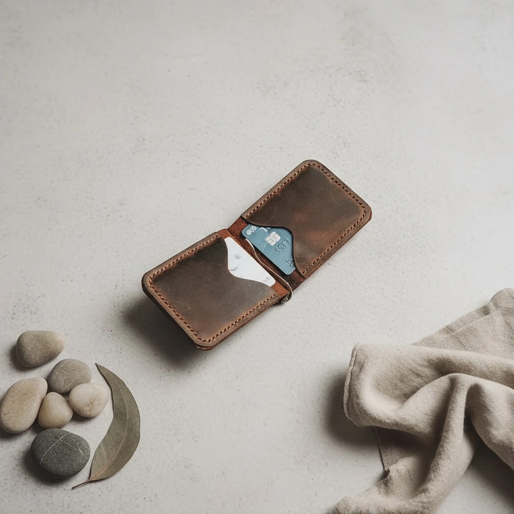 ARYA - Deri Klipsli Kartlık Cüzdan