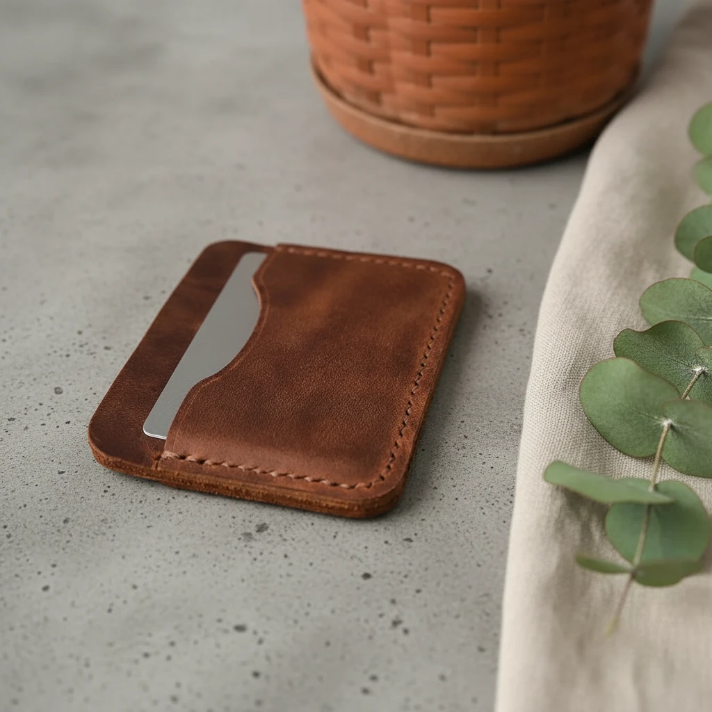 AMOS - Deri Minimalist Kartlık