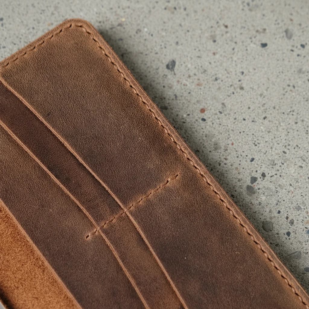 SİLYON - Dikey Deri Portföy Cüzdan