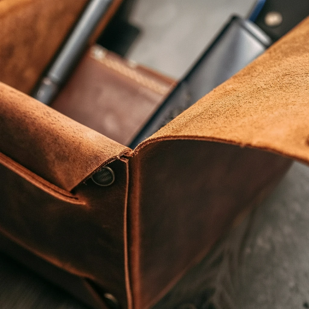 TOROS - Deri Dikişsiz Organizer Kutusu