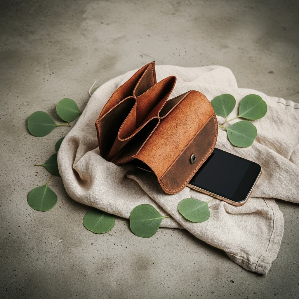 LİMYRA - Deri Mini Cüzdan