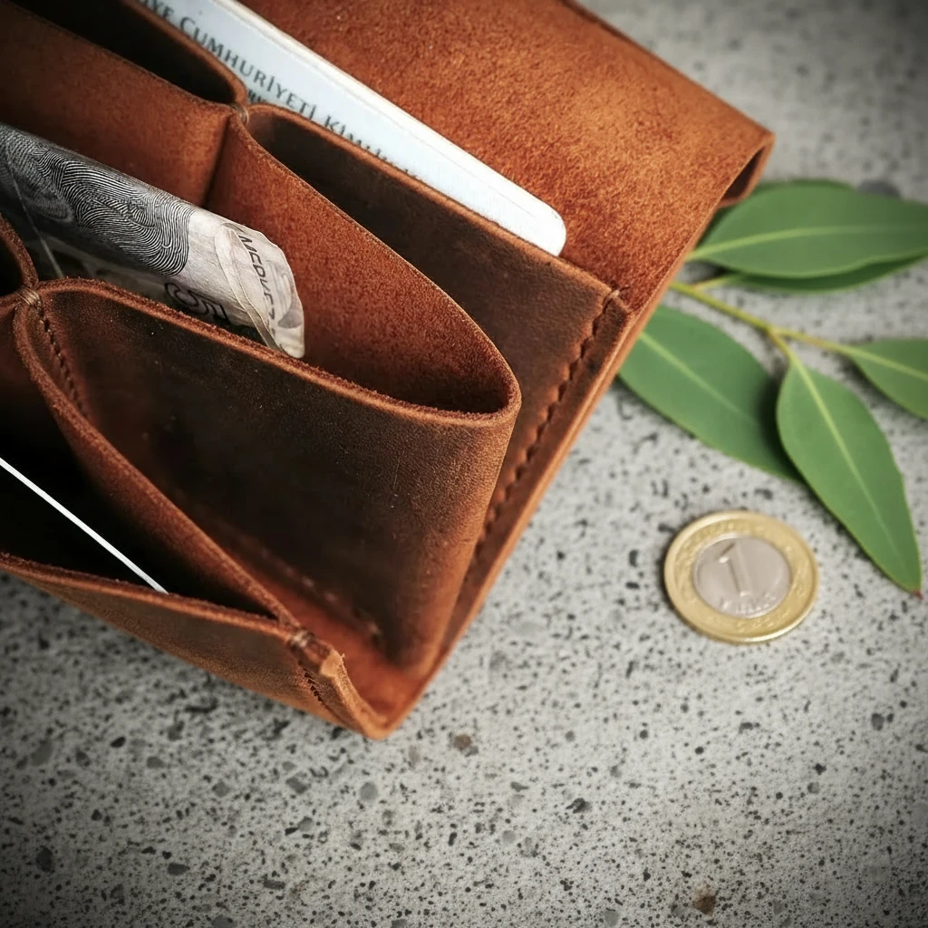 LİMYRA - Deri Mini Cüzdan