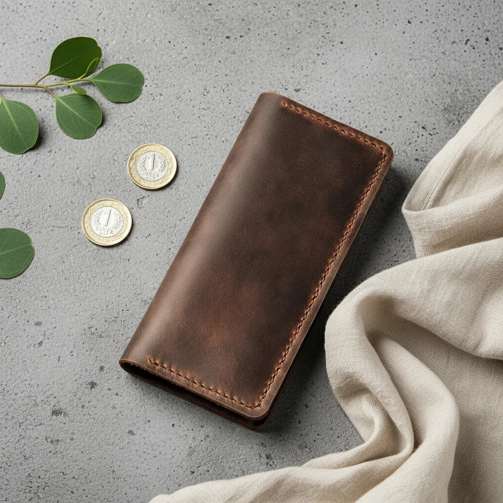 KAPADOKYA - Deri Uzun Cüzdan