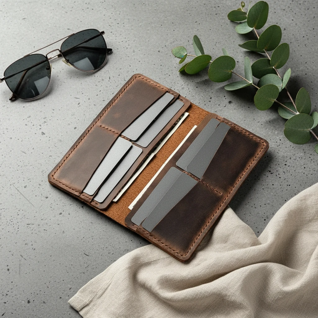 KAPADOKYA - Deri Uzun Cüzdan main variant image