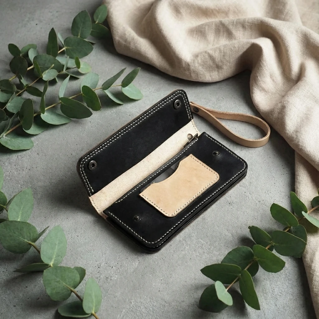 LABRANDA - Exclusive Deri Telefonlu Cüzdan