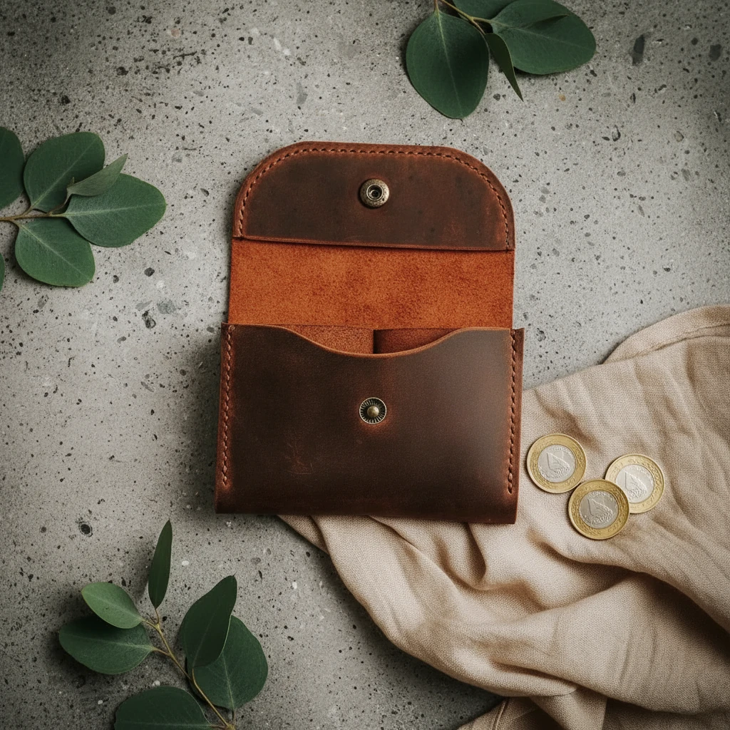 LİMYRA - Deri Mini Cüzdan
