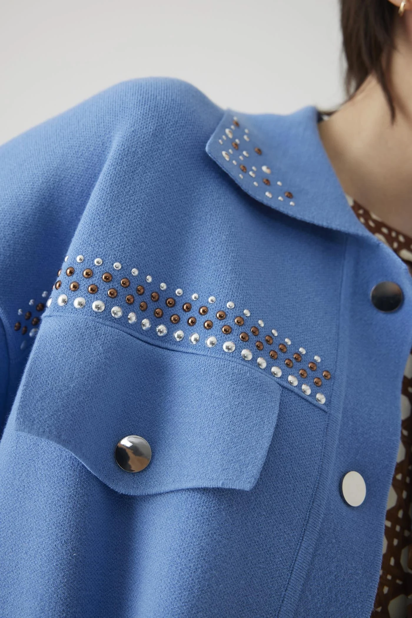 EXQUISE HIRKA 4125002 YAKA VE CEP TAŞ DETAYLI REGULAR HIRKA