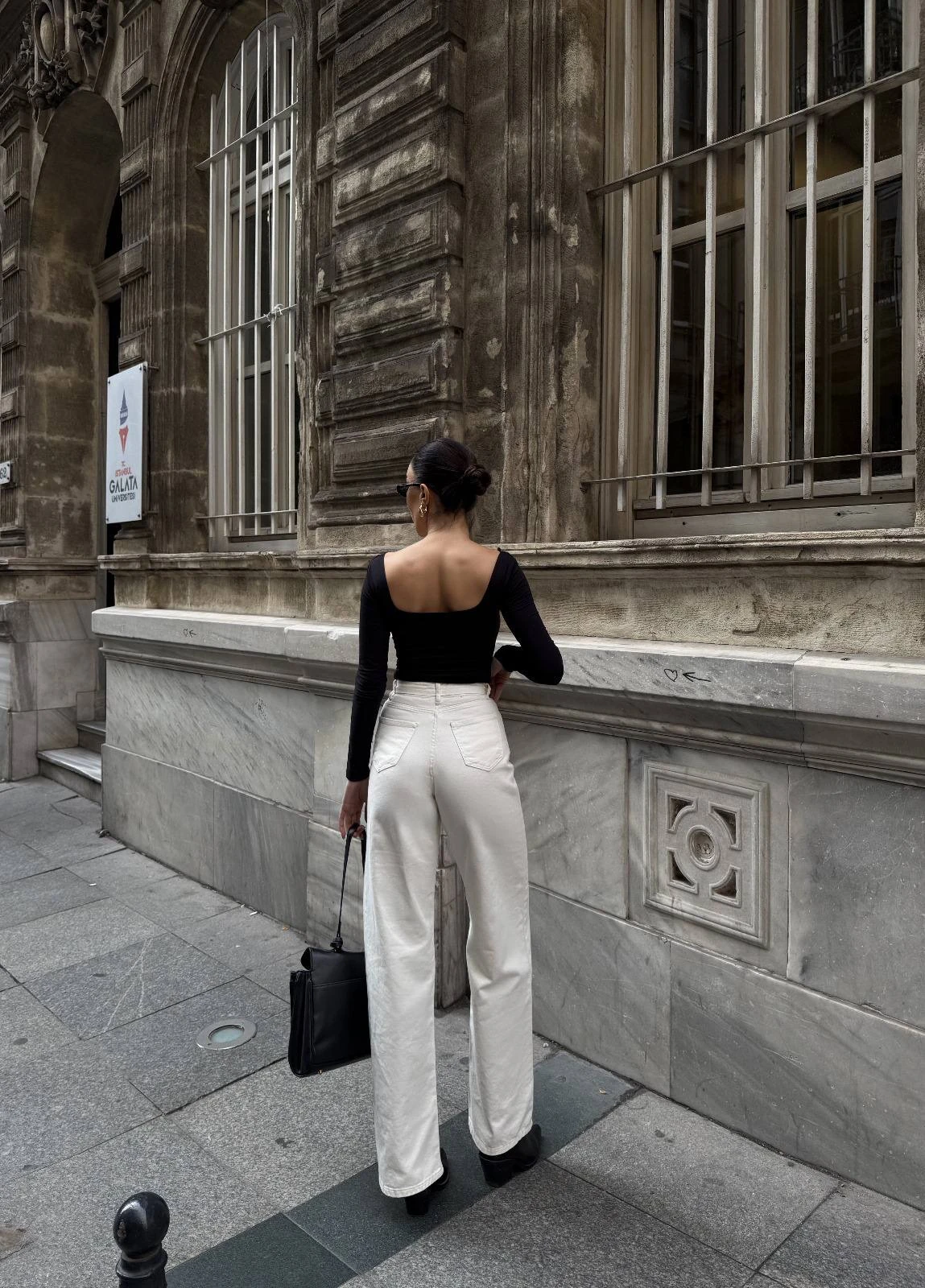 Yüksek Bel Palazzo Pantolon 