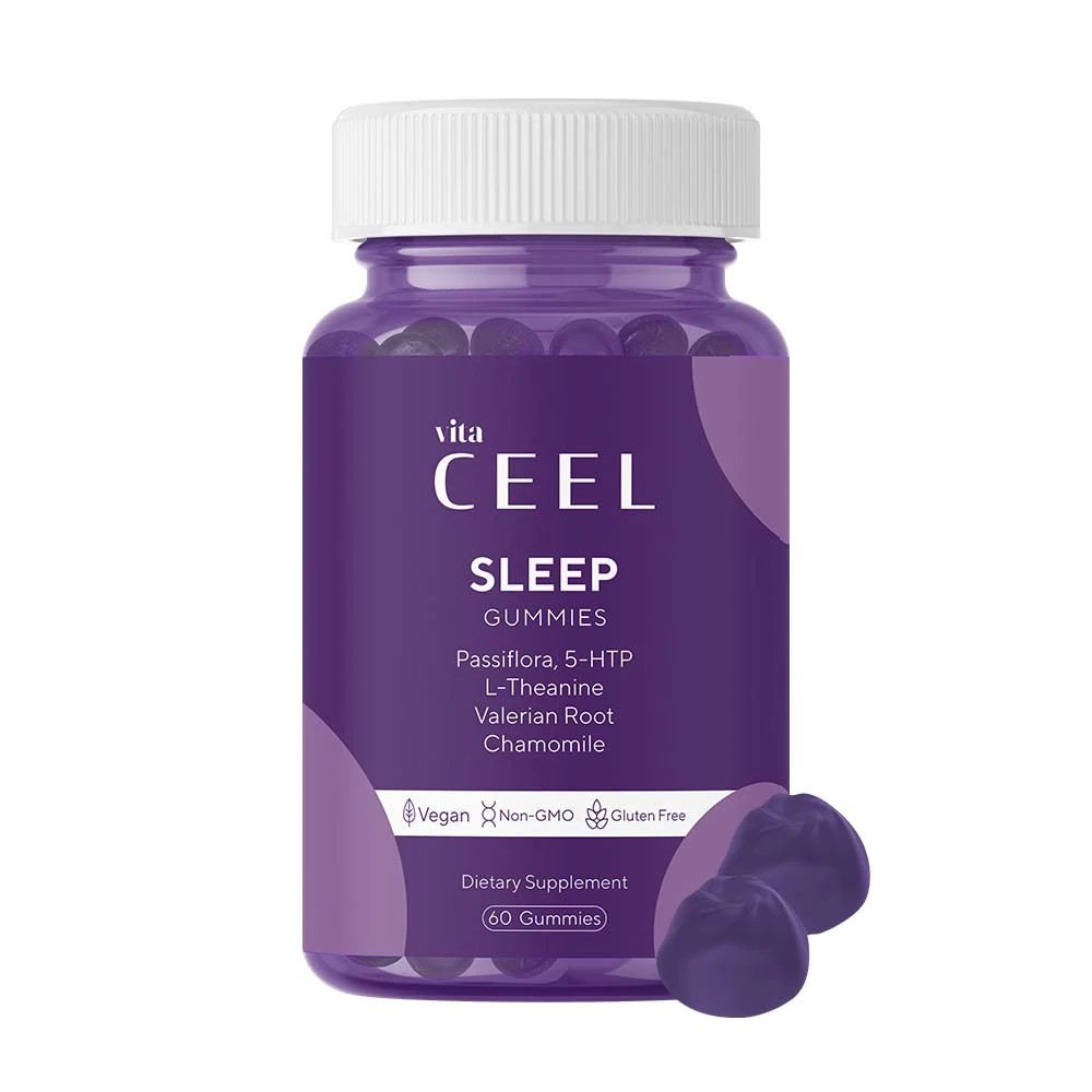 Vita Ceel Sleep Gummies - Vitamine gummies voor goede nachtrust - 60 gummies (240gr)