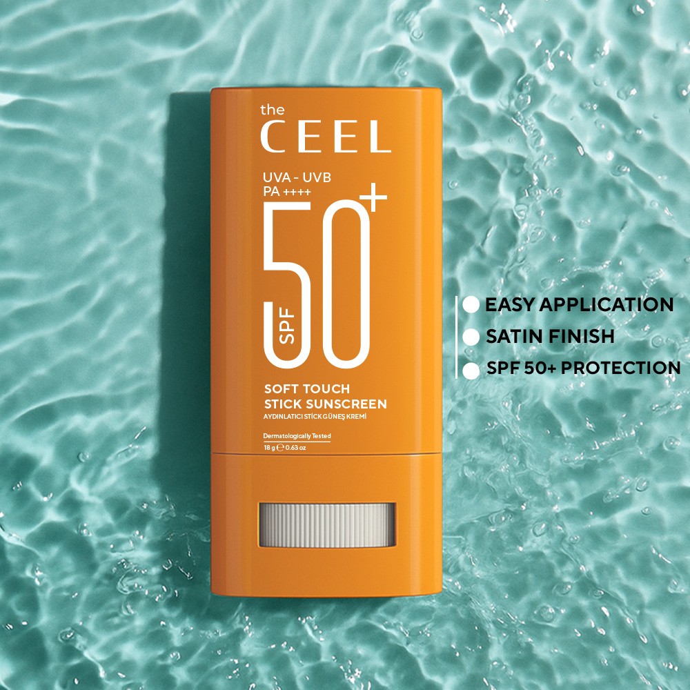 Brightening High Protection Stick Sun Cream SPF 50+ Shea & Caffeine Extract 18 gr