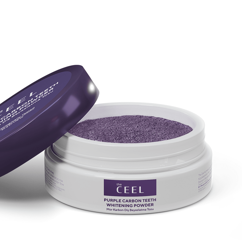 Teeth Whitening Activated Purple Charcoal Tooth Powder