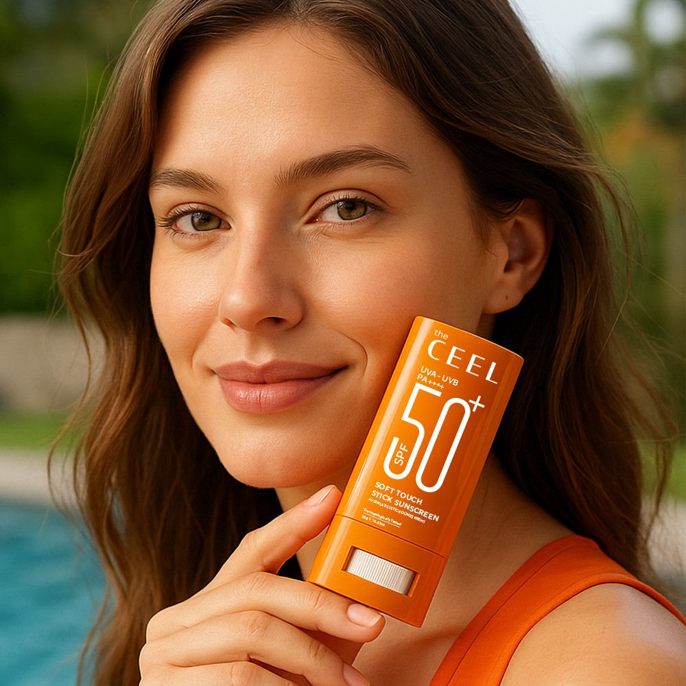 Brightening High Protection Stick Sun Cream SPF 50+ Shea & Caffeine Extract 18 gr