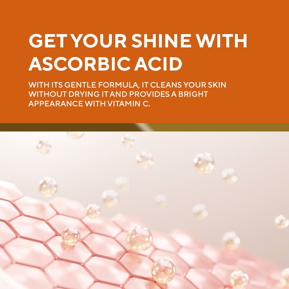 Aydınlatıcı Etkili Duş Bakım Jeli Niacinamide ve C vitamin 400 ml