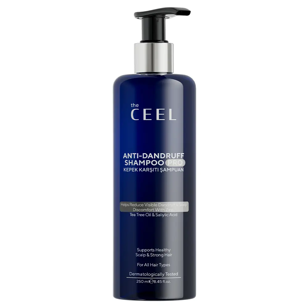 Anti-Dandruff and Scalp Care Shampoo with Zinc, Salicylic Acid and Tea Tree Oil 250 ML
