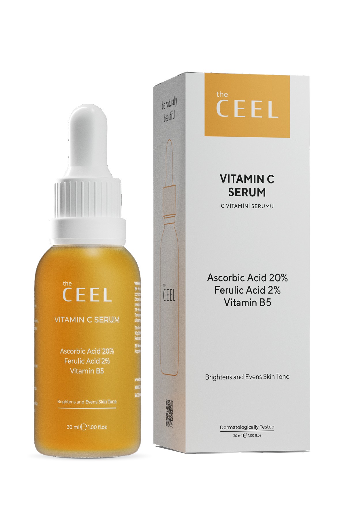 Anti-Blemish Brightening Vitamin C Serum (Glutathione, Ferulic Acid) 30 ml