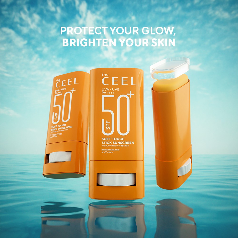 Brightening High Protection Stick Sun Cream SPF 50+ Shea & Caffeine Extract 18 gr