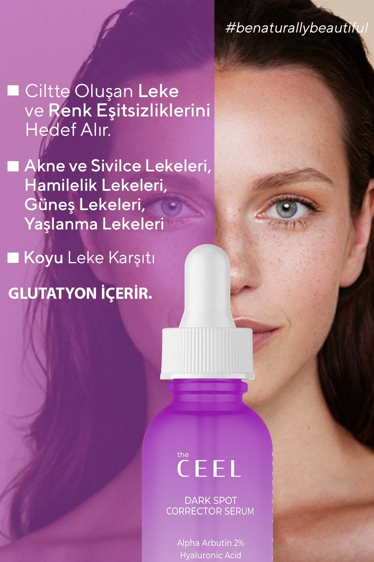 Cilt Beyazlatıcı Krem Dark Spot Leke Serumu C Vitamini Serum