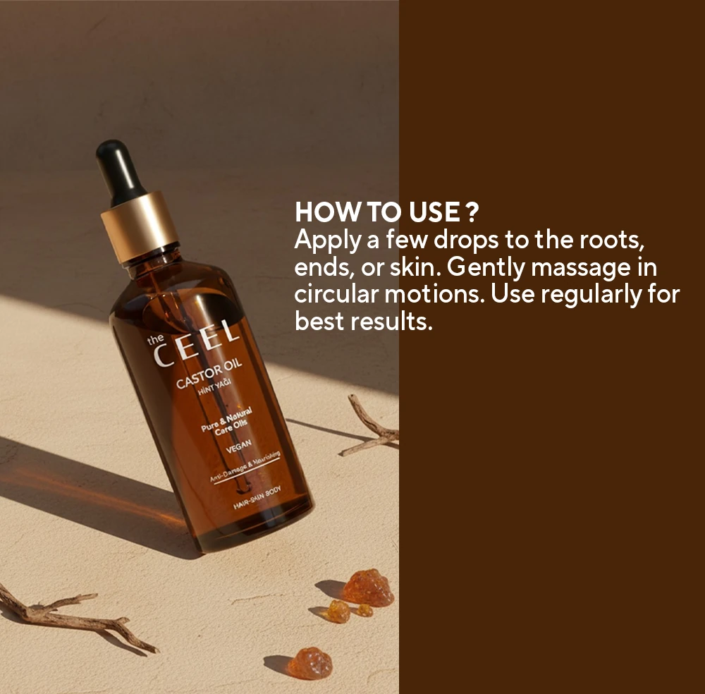 Saf Hint Yağı Soğuk Sıkım Dökülme Karşıtı ve Besleyici Etkili 50 ml