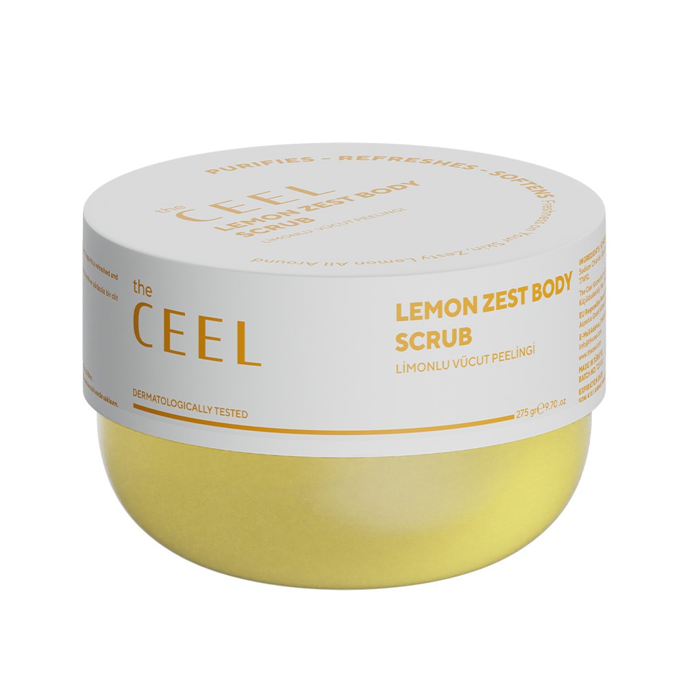 Limon Özlü Vücut Peelingi – Nemlendirici, Besleyici ve Arındırıcı – 275 gr