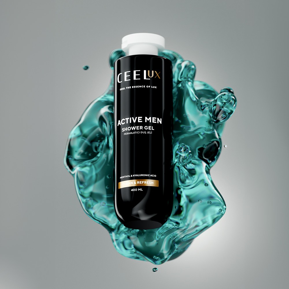 Ferahlatıcı Etkili Duş Bakım Jeli Menthol ve Hyaluronik Asit 400 ml