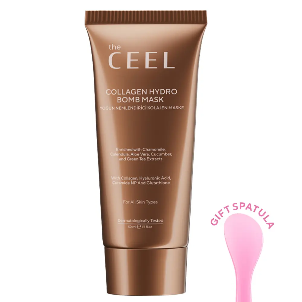 Soyulabilen Kolajen Nem Maskesi Glutatyon ve Yeşil Çay Özlü | 50 ml