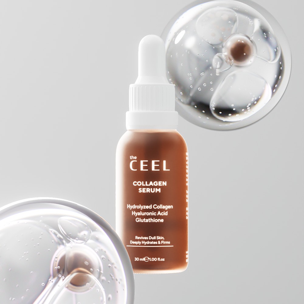 Dolgunlaştırıcı ve Sıkılaştırıcı Etkili Kolajen Serum Hydrolyzed Collagen, Glutatyon 30 ml