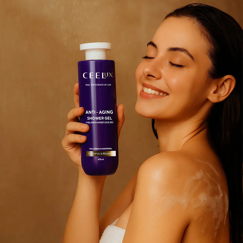 Yaşlanma Karşıtı Duş Bakım Jeli Kolajen ve D-Panthenol Özlü 400 ML