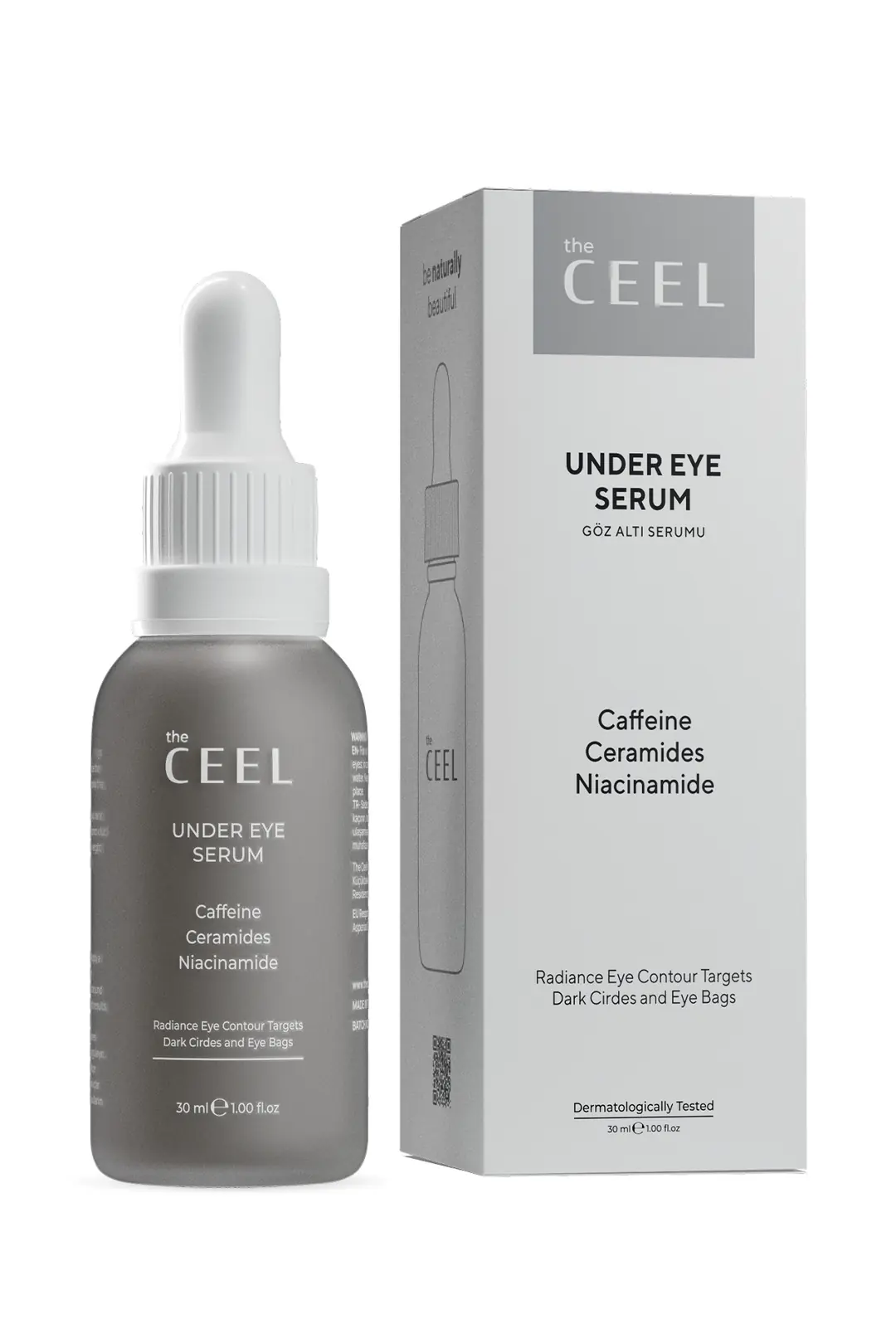 The Ceel Anti-Puffiness and Dark Circles, Brightening Eye Care Serum Caffeine, Glutathione 30 Ml