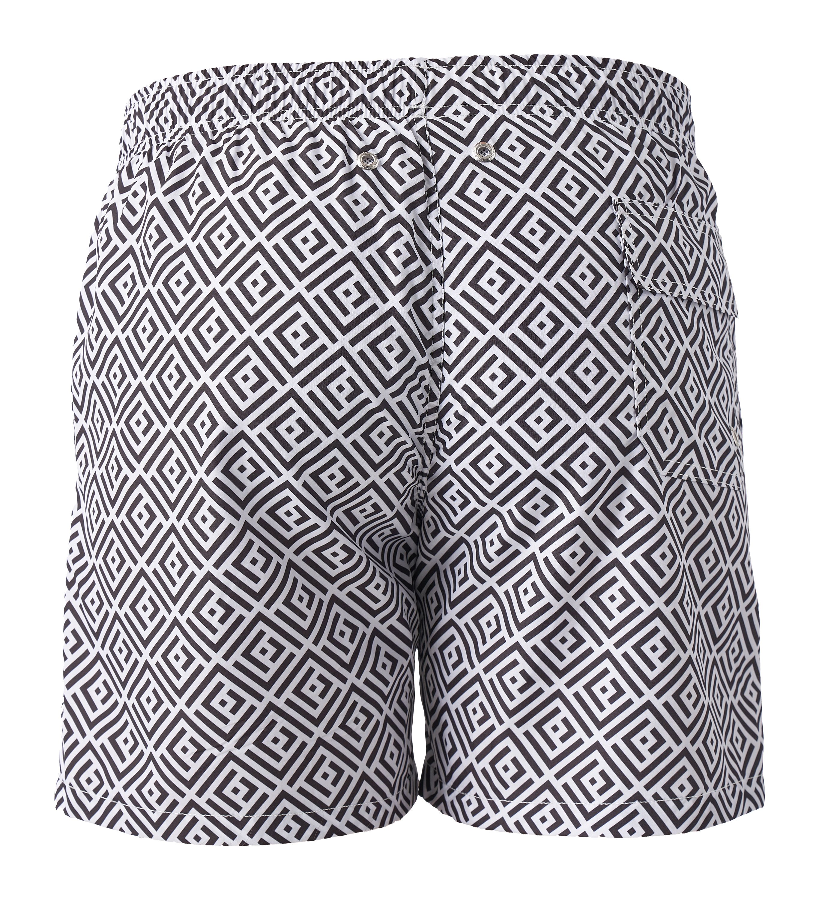 NETTA ALL-OVER PRINT SWIM SHORTS